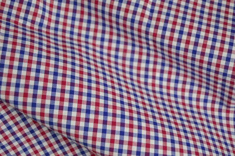 Red White & Blue Gingham Shirt