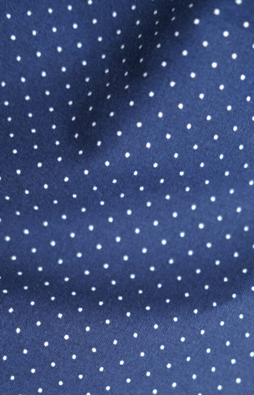 Navy Polka Dot Shirt