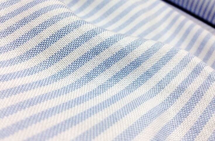 Light Blue Oxford Stripe