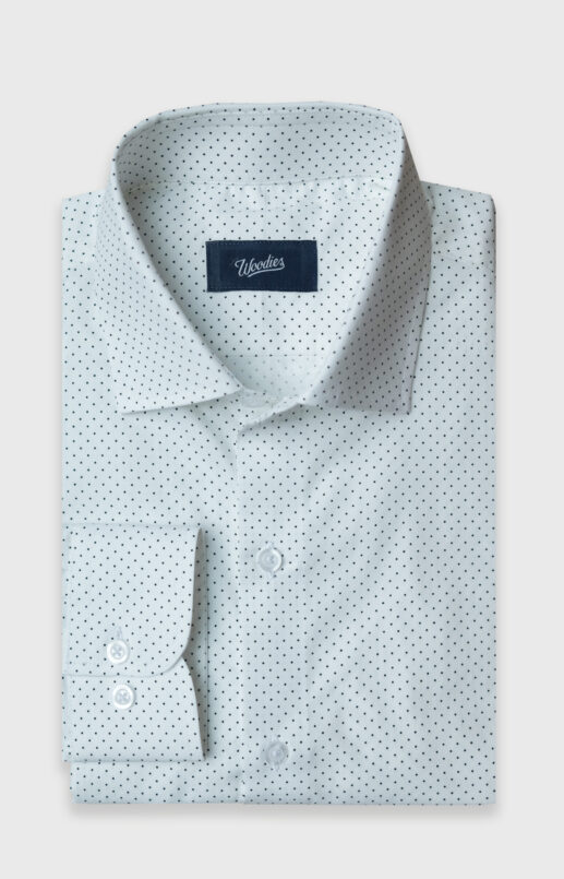 White Polka Dot Shirt