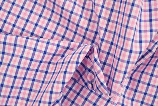 Pink & Blue Gingham Shirt
