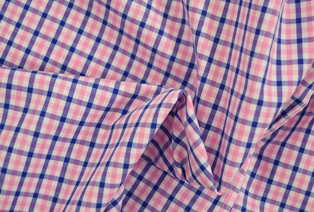 Pink & Blue Gingham Shirt