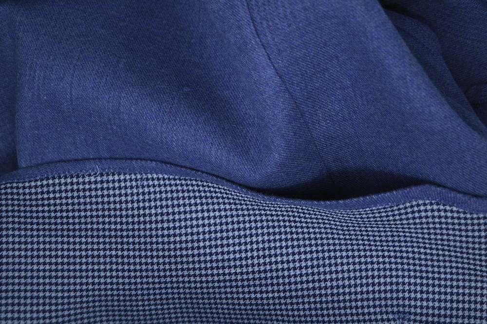 Double Sided Blue Flannel
