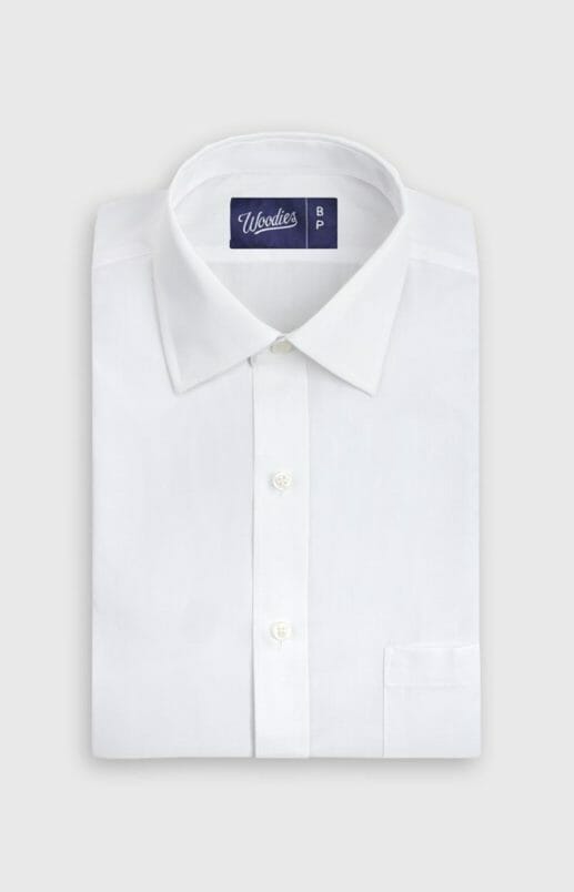 White Stain Resistant Performance Dress Shirt