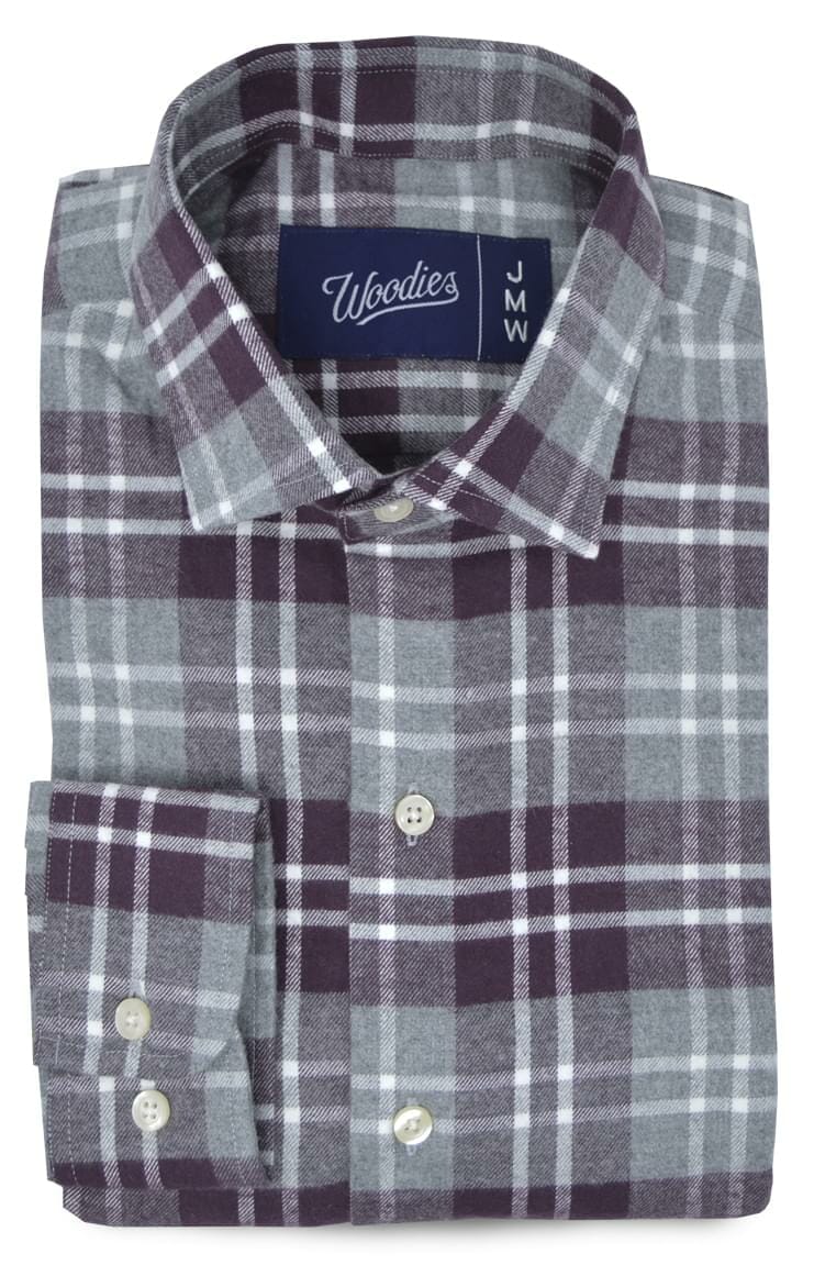 maroon plaid shirt mens