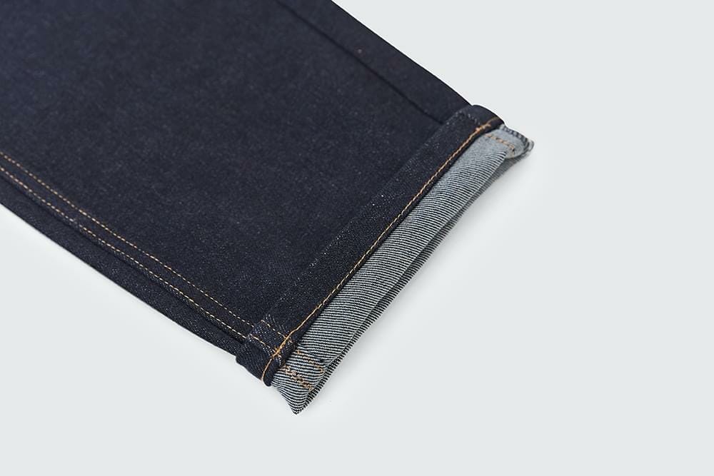 Custom Washed Indigo Stretch Jeans