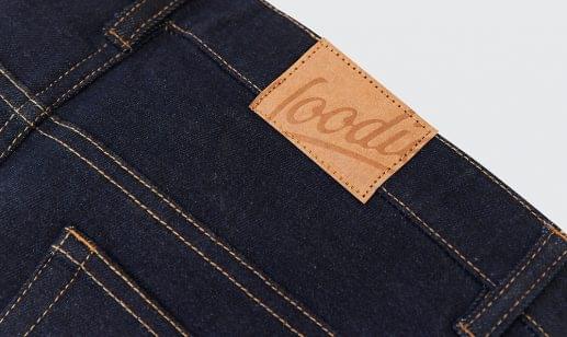 indigo stretch jeans