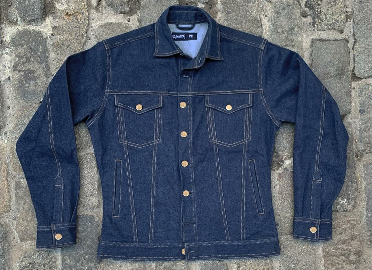 Vintage Blue Denim Trucker Jacket