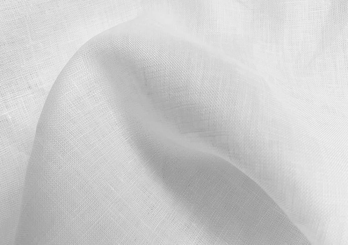 Solid White Linen Shirt