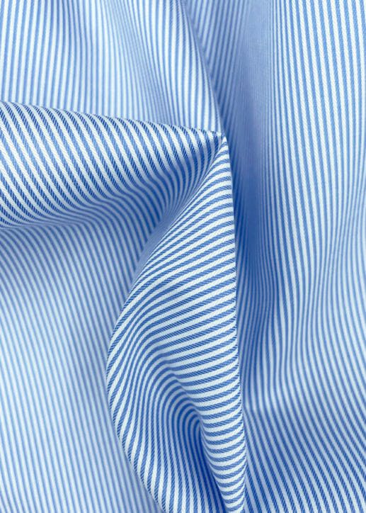 Light Blue Stripe Stain Resistant Performance Dress Shirt