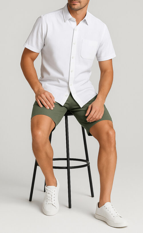 Olive Performance Shorts