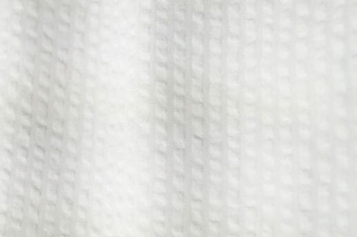 Textured White Seersucker Shirt