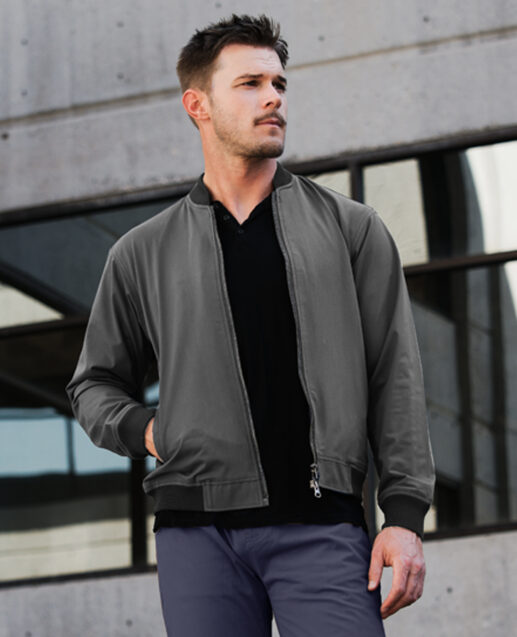 The Grey Performance Bomber Jacket