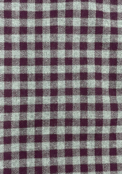 Oxblood Check Flannel