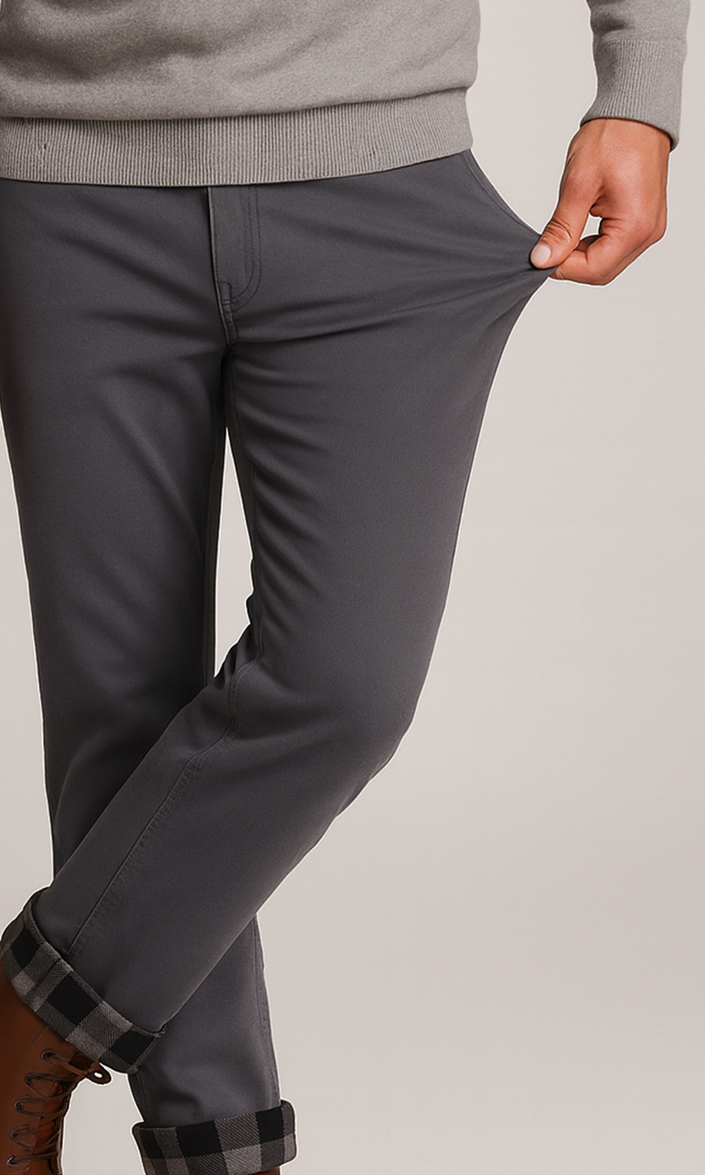 The Grey Flannel Lined Performance Chinos - thumbnail 2