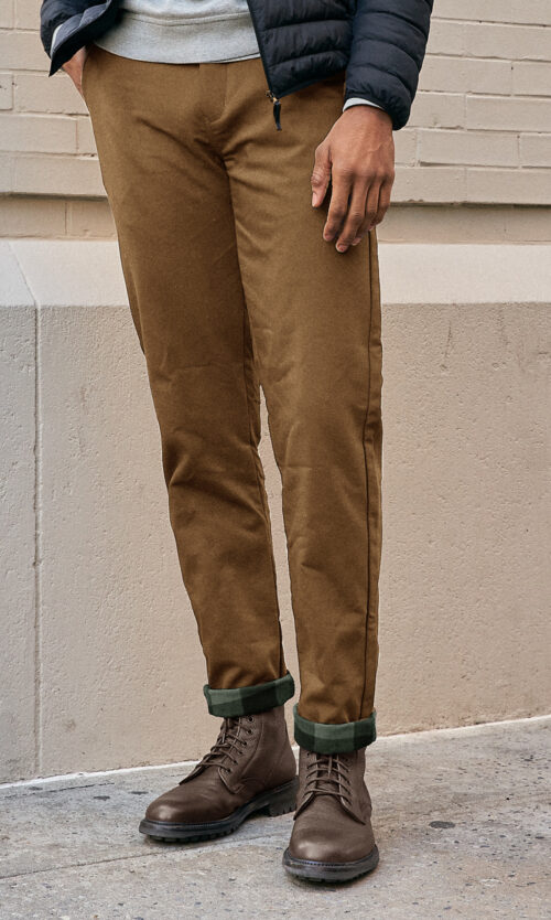 The Ochre Flannel Lined Performance Pants