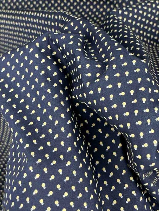 Japanese Micro Dotted Navy Shirt