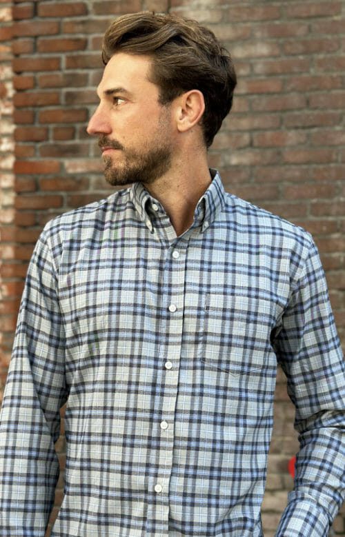 The Grey Plaid Performance Flannel