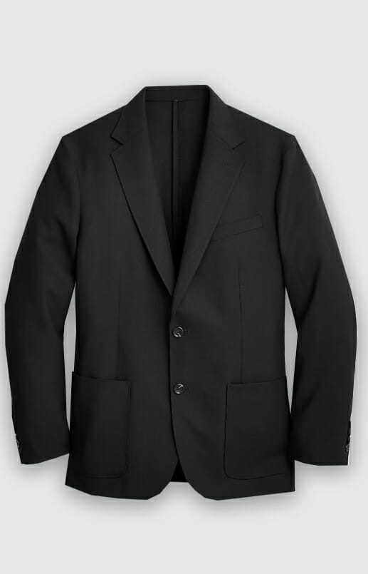 The Black Performance Suit - Patch Pockets