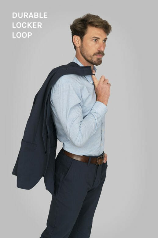 The Grey Performance Blazer - Flap Pockets