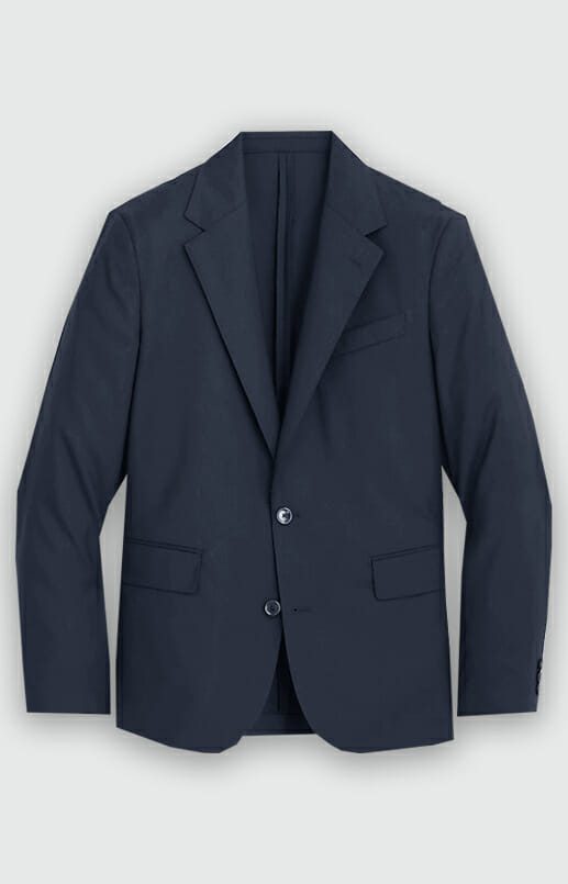 The Navy Performance Suit - Flap Pockets