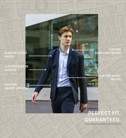 The Grey Performance Suit - Flap Pockets