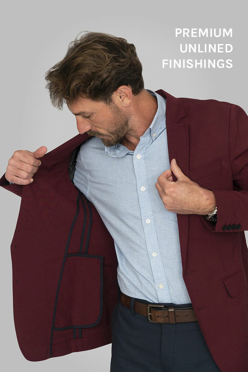 Workflow Stretch Blazer In Navy