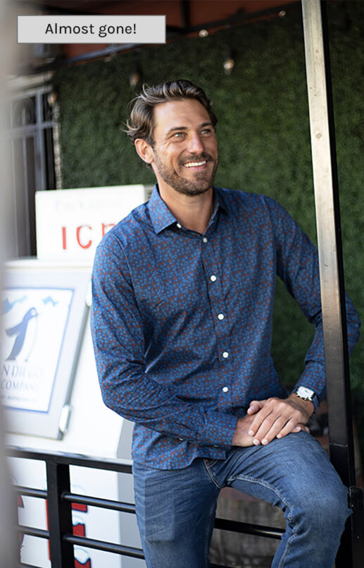 Retro Circle Print Shirt