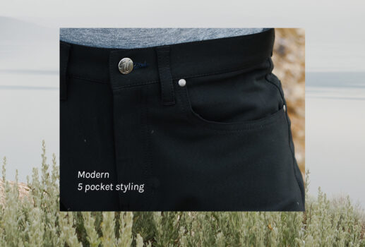 The Grey 5 Pocket Performance Pants