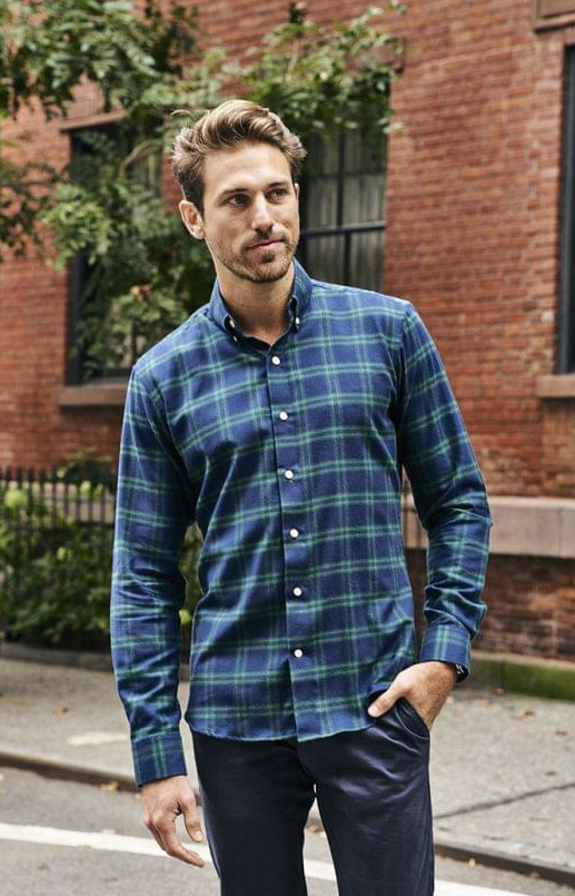 Classic Green Tartan Plaid Flannel