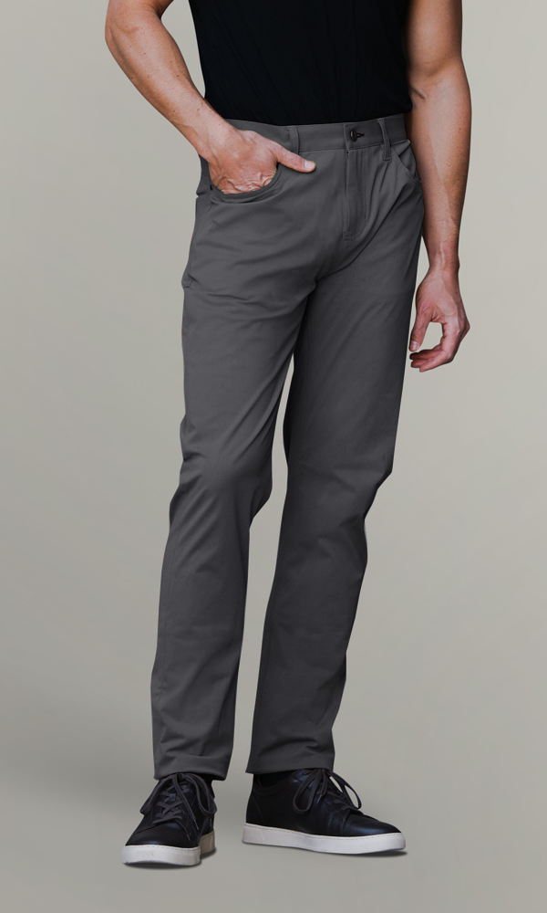 The Grey 5 Pocket Performance Pants