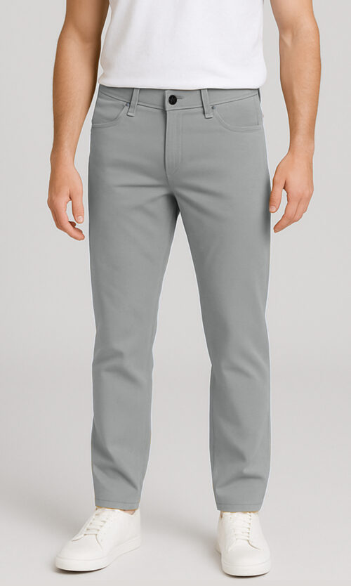 The Light Grey 5 Pocket Performance Pants