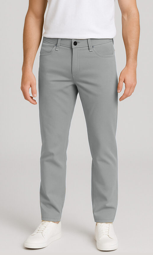 The Light Grey 5 Pocket Performance Pants