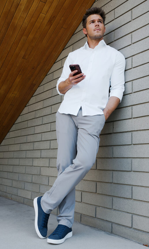 The Light Grey Performance Pants