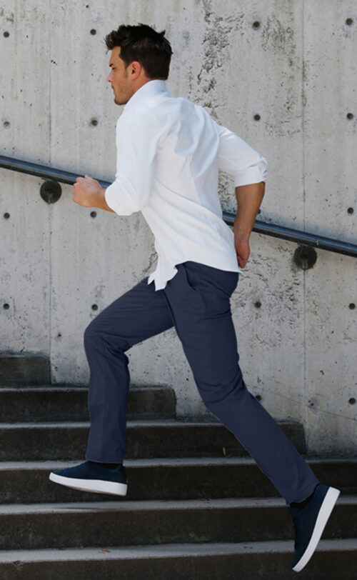 The Performance Navy Pants