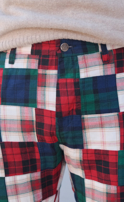 Holiday Patchwork Flannel Pants