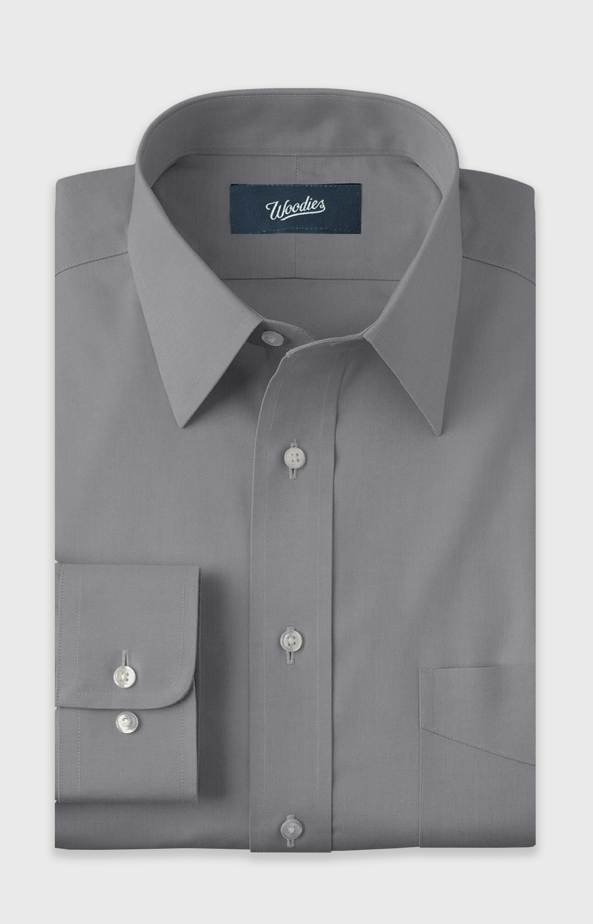 Grey Stain Resistant Performance Shirt