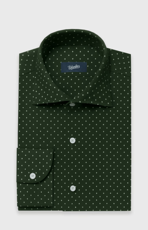 Green Polka Dot Shirt