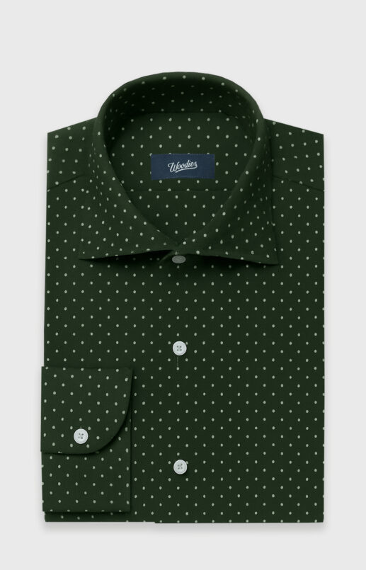 Green Polka Dot Shirt