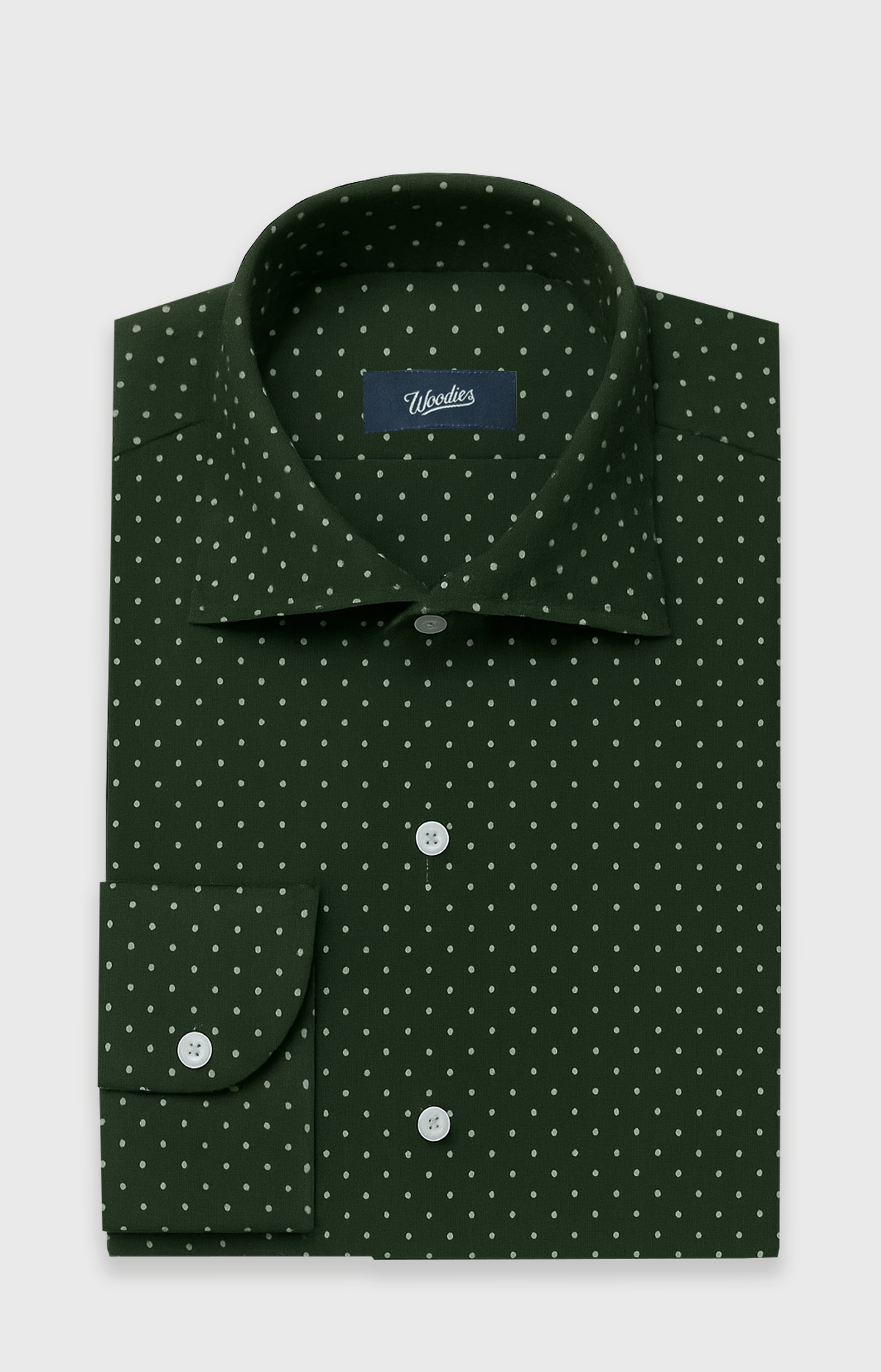 Green Polka Dot Shirt