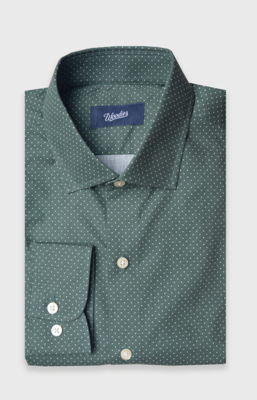 Green Polka Dot Shirt
