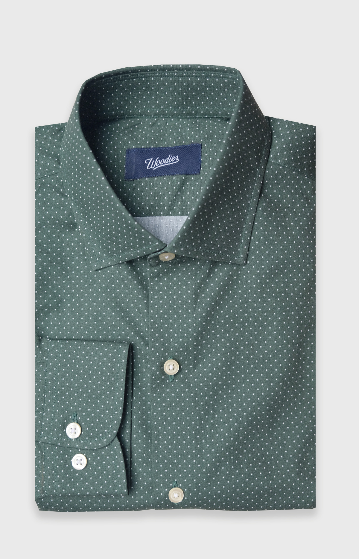 Green Polka Dot Shirt