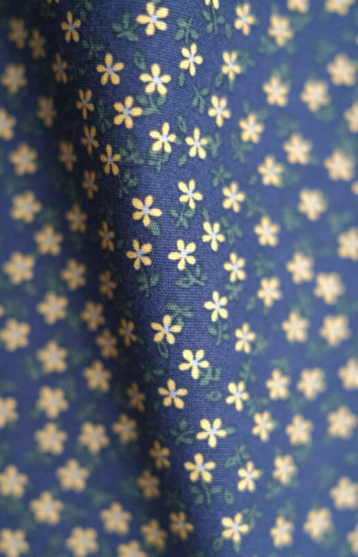 Navy Floral Bloom Floral Print Shirt