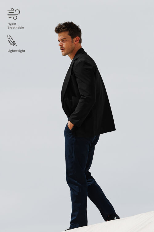 Black Aeroflex Performance Blazer