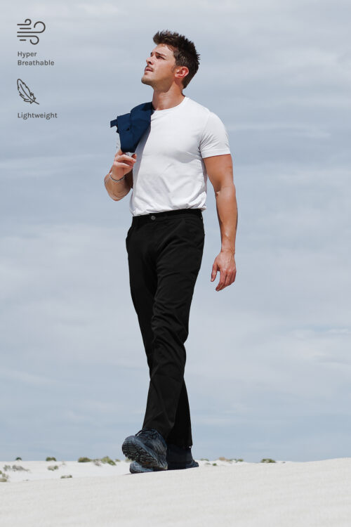 Black Aeroflex Performance Pants