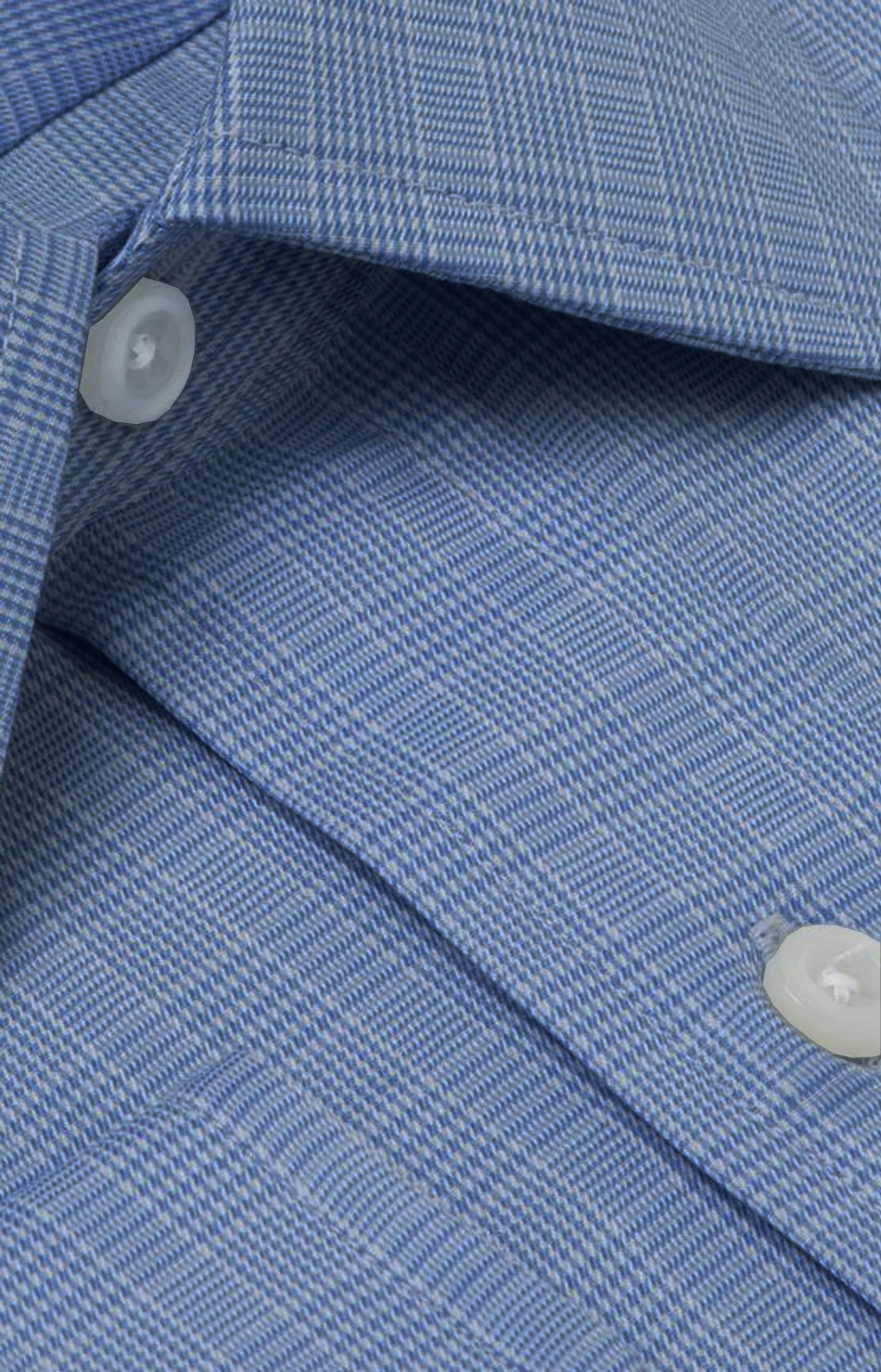 Blue Glen Plaid Easy Care Shirt