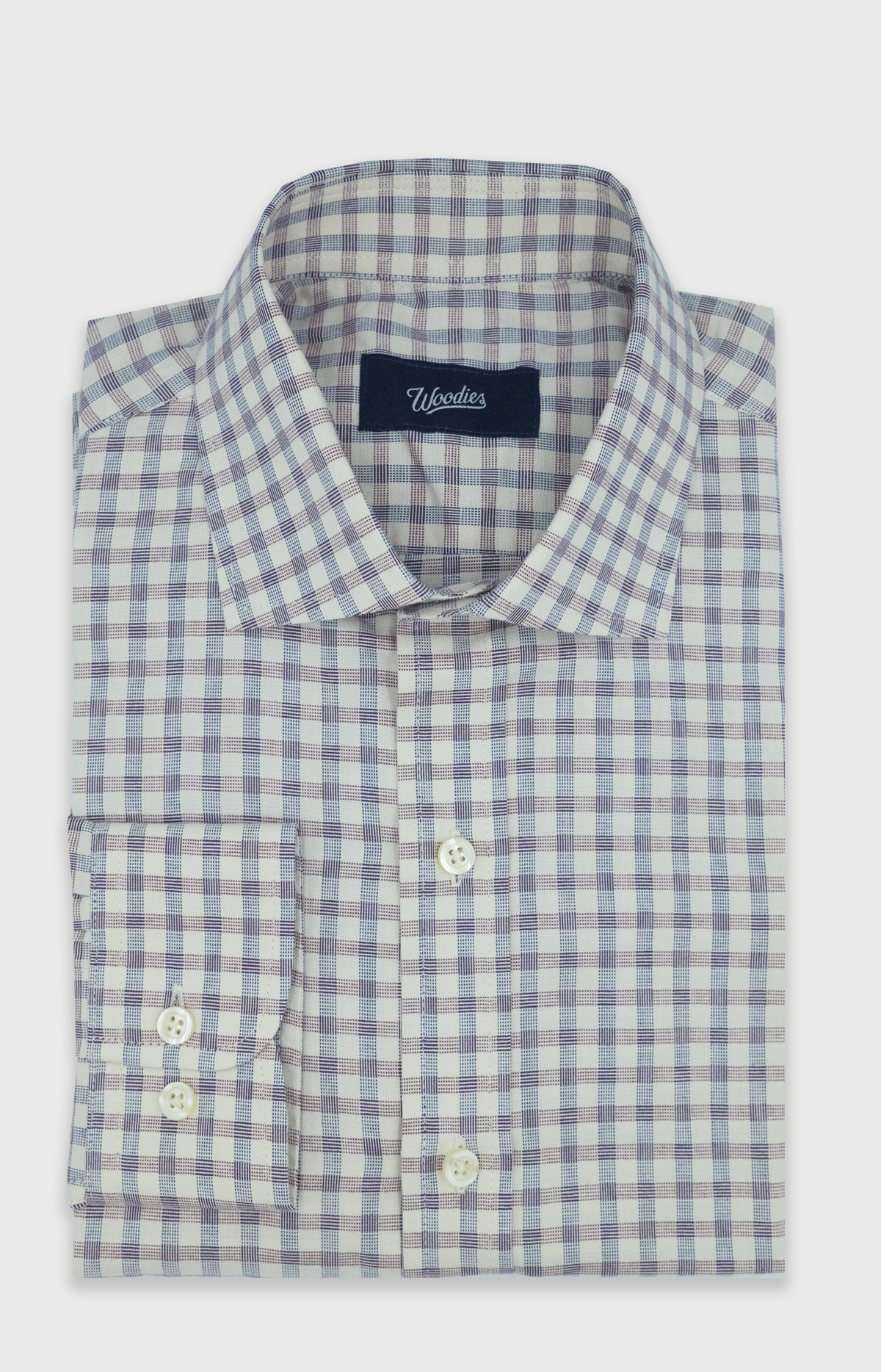 Lightweight Dotted Gingham Flannel