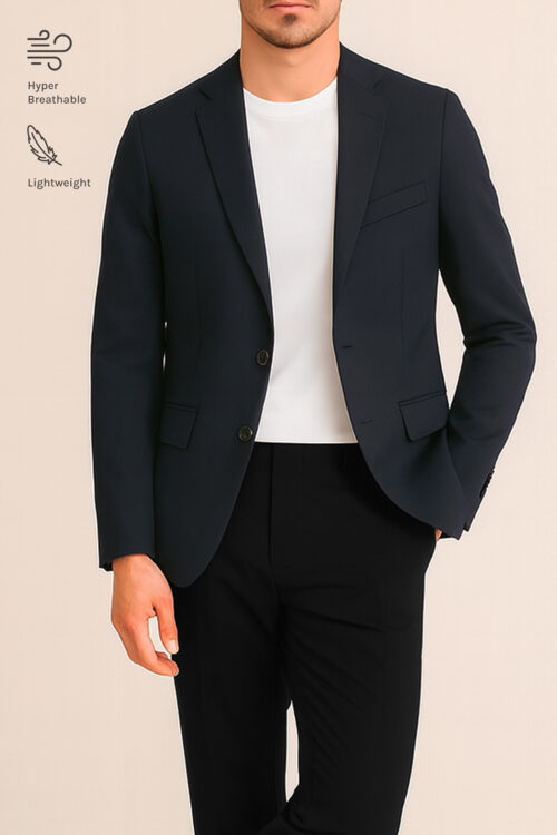 The Navy Aeroflex Blazer