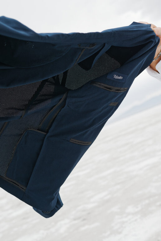 The Navy Aeroflex Performance Blazer