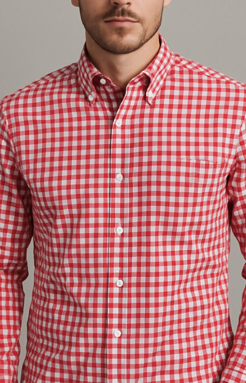 Red gingham Shirt